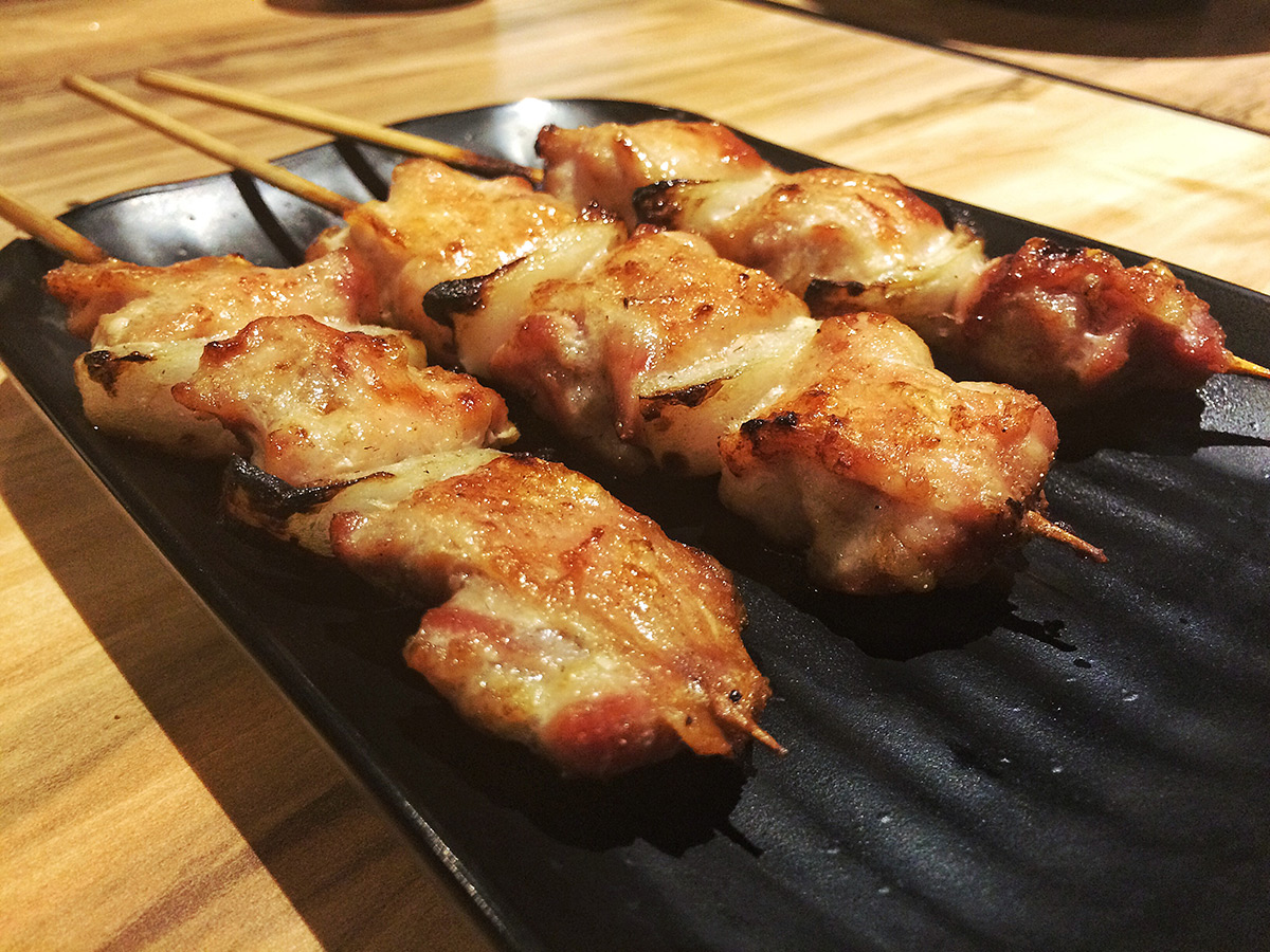 Yakitori Bincho-Tan: Chicken Thigh (Shio)