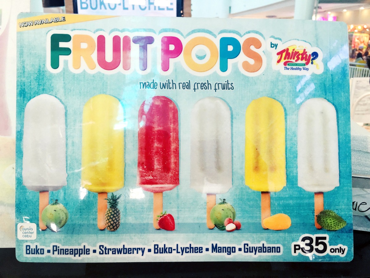 Fruit Pops by Thirsty